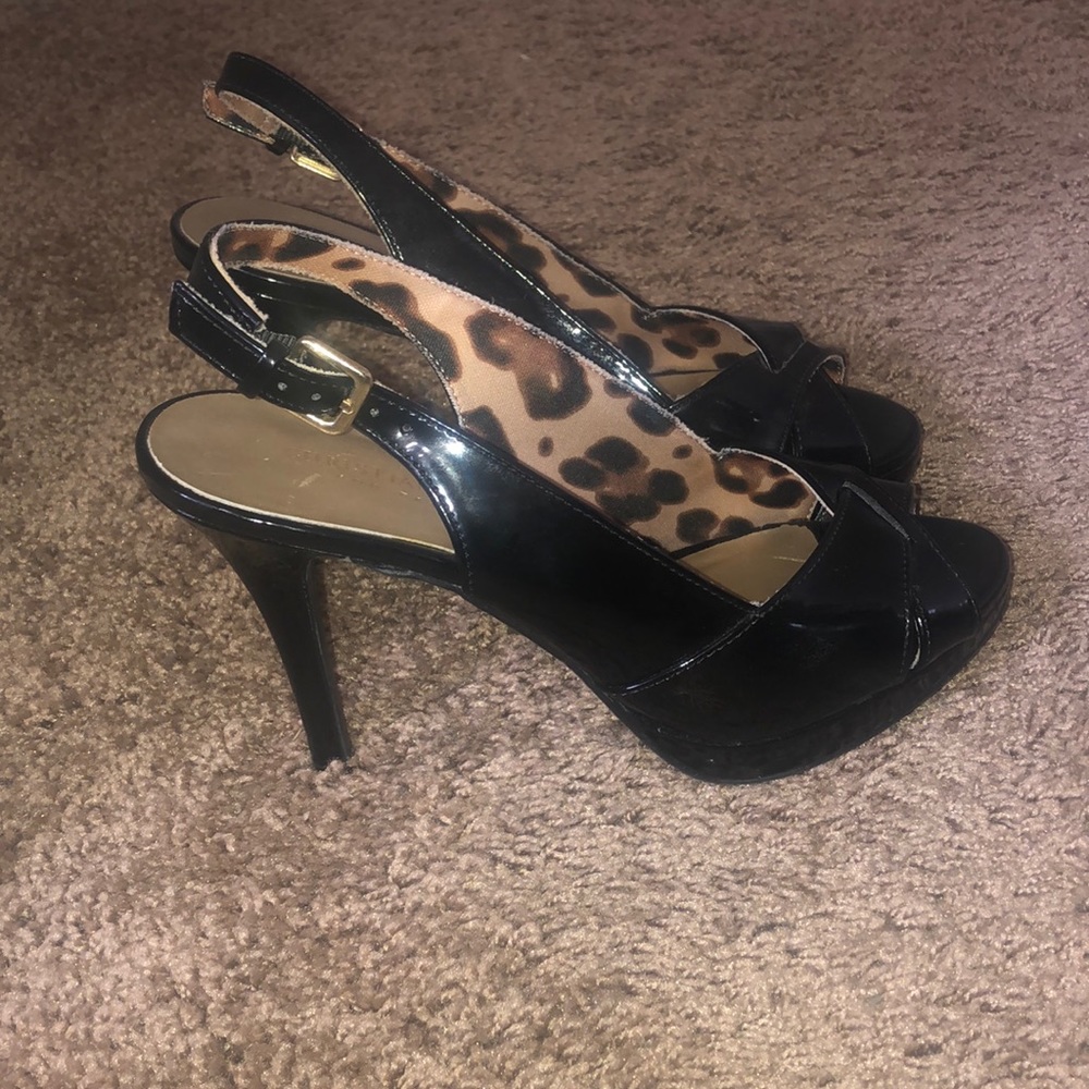 Strapping Black Heels